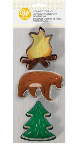 Juego Cortadores Galleta Bosque Aventura Wilton 2308-0-0108