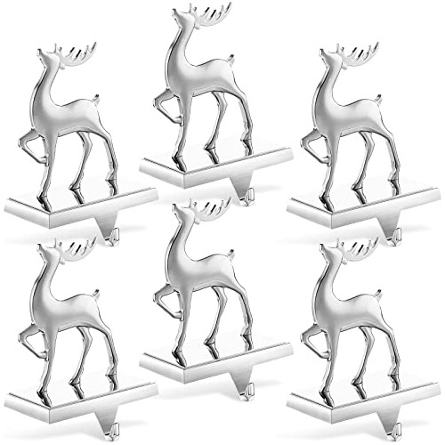 Soportes De Stocking De Navidad De Ciervo Reindeer Deer...