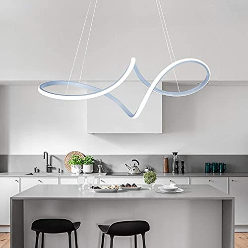 Sunmoo Candelabro Led Moderno Comedor Lámpara Colgante Regul