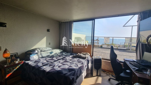 Depto En Venta De 3 Dorm. Plan De Reñaca Con Vista Al Mar.