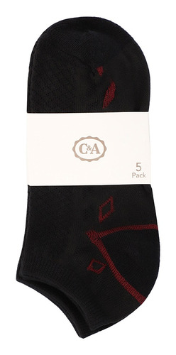 Imagen 2 de 4 de 5 Pack De Calcetines Cortos Con Textura Mujer C&a (3004232)