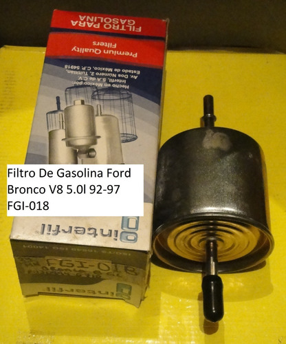 Filtro De Gasolina Ford Bronco V8 5.0l 92-97 Fgi-018 New