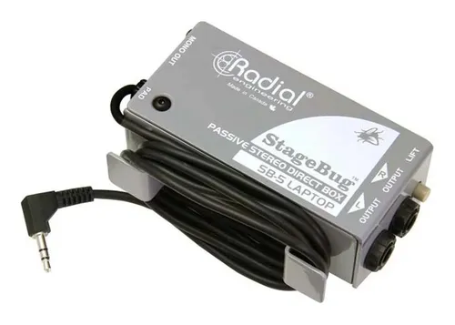 Radial Stagebug Sb-5/caja Directa Pasiva Estereo Pc/mobiles