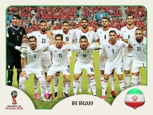 Lamina Album Mundial Rusia 2018 / #173 Team Ir Iran