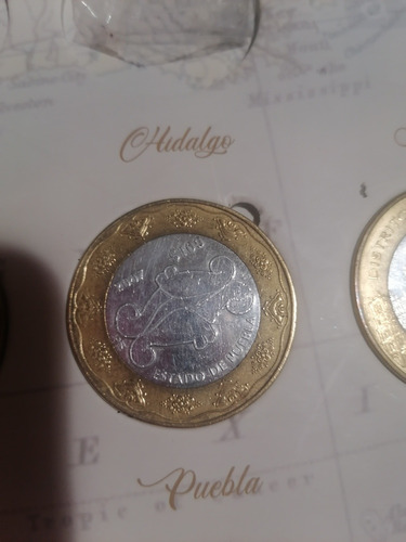 Monedas De 100 De 2 Fase De Los Estados De La República (Usado)