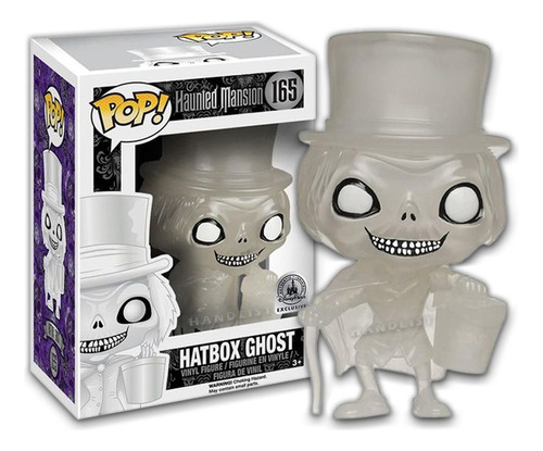 Funko Pop Haunted Mansion - Hatbox Ghost Art 165