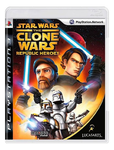 Jogo Star Wars The Clone Wars: Republic Heroes - Ps3 - Usado (Usado)