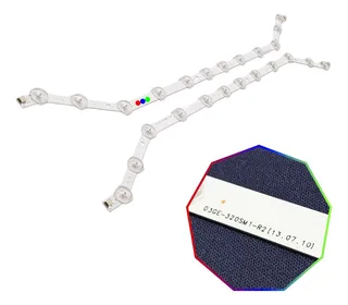Leds Samsung 12l Un32h5203 Un32eh5300 Un32eh5201- Alum Promo