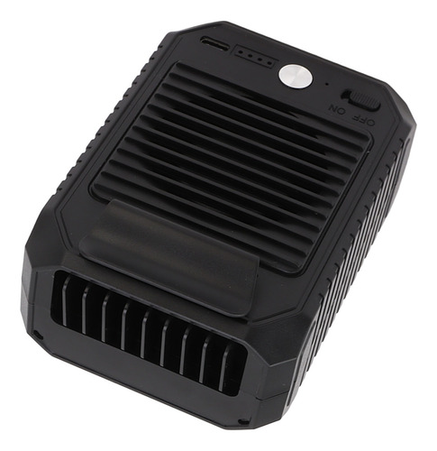 Ventilador De Cintura Portátil Con Batería Usb De 10000 Mah