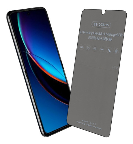 Mica De Hidrogel Privacidad Para Motorola Razr 40 Ultra