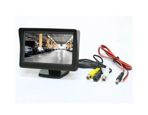 Monitor Veicular Retrovisor Tela Lcd 4.3 Automotivo Colorido