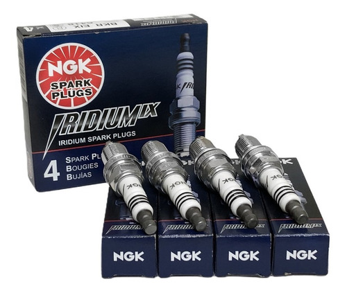 Jogo Vela Bkr7eix Ngk Iridium Vw Gol G4 1.0/1.6