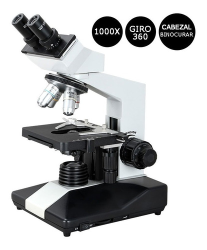 Microscopio Biológico Binocular Para Uso Medico M-701 