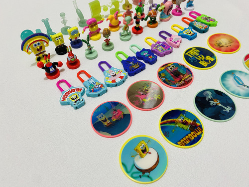Vualá Bob Esponja - Colección Completa 2024 50 Piezas (Usado)