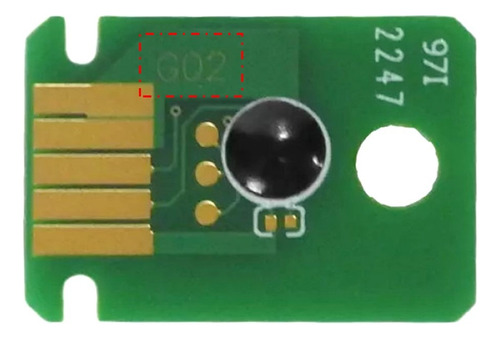 Reseteador Chip Almohadilla Para Mc-g02 G510 G2260 G3160