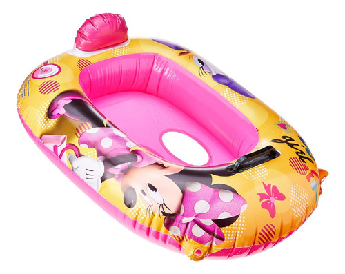 Bote Inflavel Fralda Minnie 66x54cm- Etitoys Cor Rosa