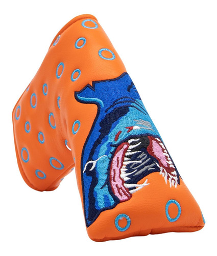 Durable Pu Cuero Golf Club Headcover Blade Naranja Naranja