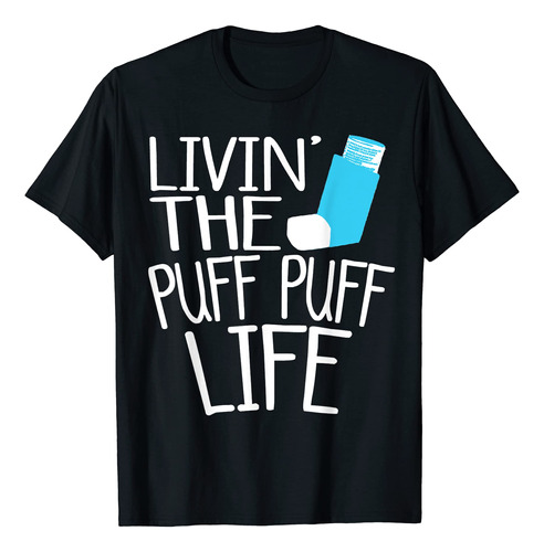 Camiseta Divertida De Humor Con Inhalador Pulmonar Para Resp