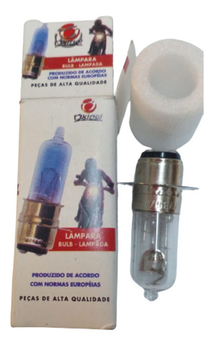 Lampara Para Moto Biz C100 Halogena  12 V 35/35w