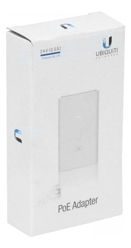 Inyector Poe Ubiquiti 24vdc 12w Con Esd Clickbox