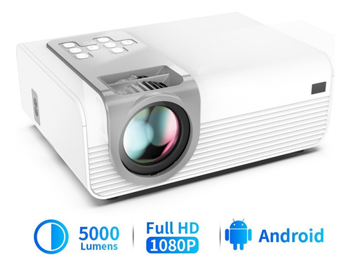 Proyector Ful Hd Mini Led Android Wifi Nativo 1080p Portátil