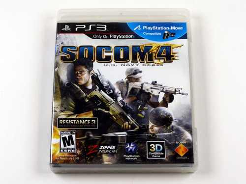 Socom 4 Us Navy Seals Original Playstation 3 Ps3