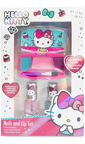 Set De Uñas Hello Kitty Juego De Belleza Hello Kitty