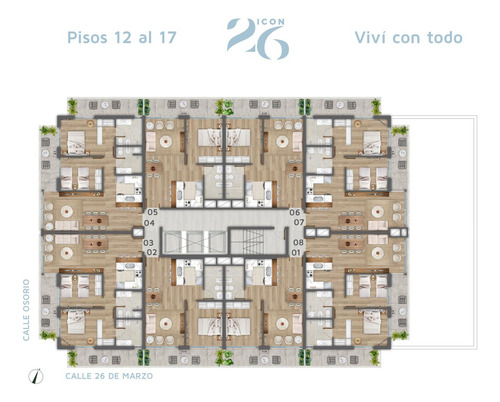 Venta Apartamento Monoambiente En Pocitos - Icon 26