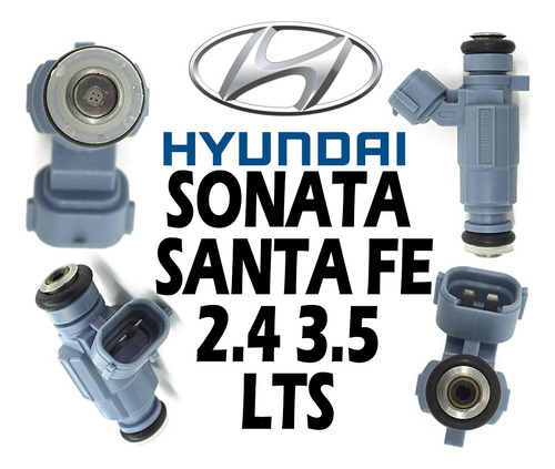 Inyector Gasolina Hyundai Sonata Santa Fe 2.4 3.5 Lts