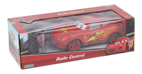 Imagen 2 de 2 de Auto de carrera a control remoto Ditoys 1082 Cars Rayo McQueen