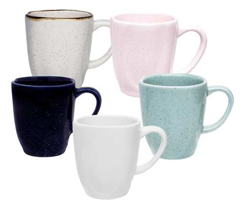 Taza Jarro Mug 380 Cc Porcelana Oxford X6