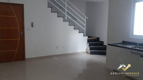 Cobertura À Venda, 88 M² Por R$ 380.000,00 - Vila Santa Teresa - Santo André/sp - Co0468