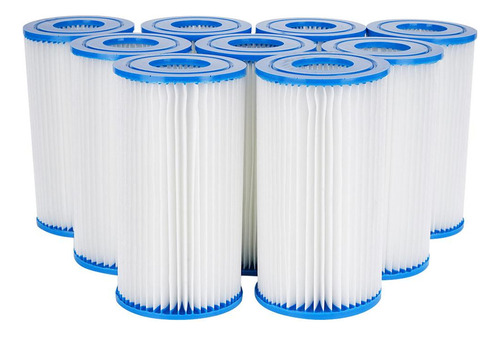 2x Cartuchos De Filtro De Agua De 20 Cm Filtro De Bomba De