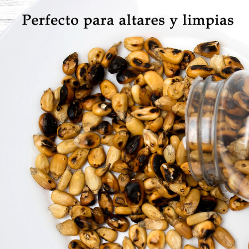 Maíz Tostado Santeria 500 Ml Ofrendas, Rituales Y Abundancia