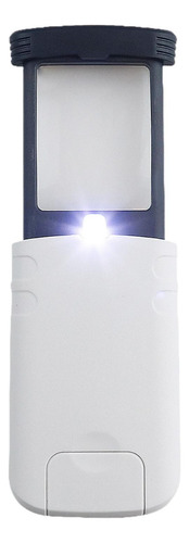 Lupa Led De Mano, 4 Aumentos, Ayuda De Lectura, Herramienta