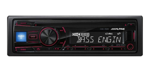 Radio Auto Alpine Cde-150 Am Fm Cd Usb