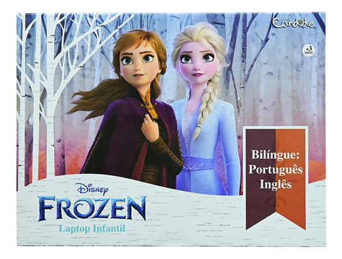 Ordenador educativo Frozen color azul claro Candide