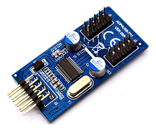 Z 2x Placa-mãe, Conector Usb De 9 Pinos Para 2 Placas