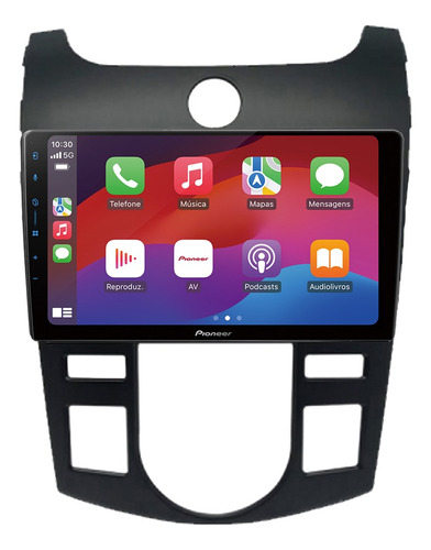 Multimidia Pioneer Kia Cerato 08/12 9p Carplay Android