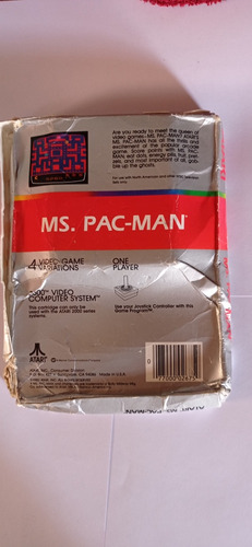 Ms Pacman Atari 2600 (Usado)