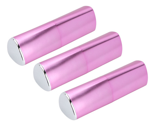 Envase De Bálsamo Labial Vacío, 3 Unidades, Tubos De Lápiz L