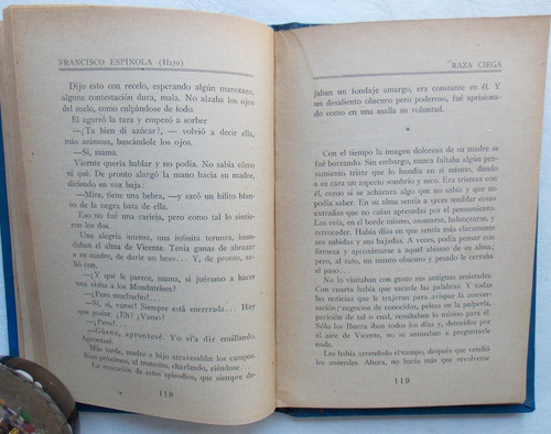 Raza Ciega Saltoncito Francisco Espínola Primera Ed. Firmado