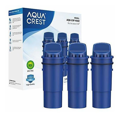 Aquacrest Jarra Filtro De Agua Repuestos Para Pur Crf-950z