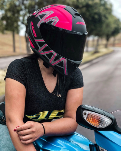 Imagem 9 de 9 de Capacete Axxis Draken Preto Fosco + Viseira Fume