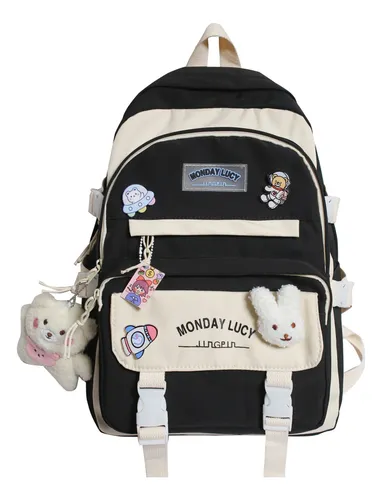 Mochila Escolar Kawaii Cute Aesthetic Kids Elementary Mo