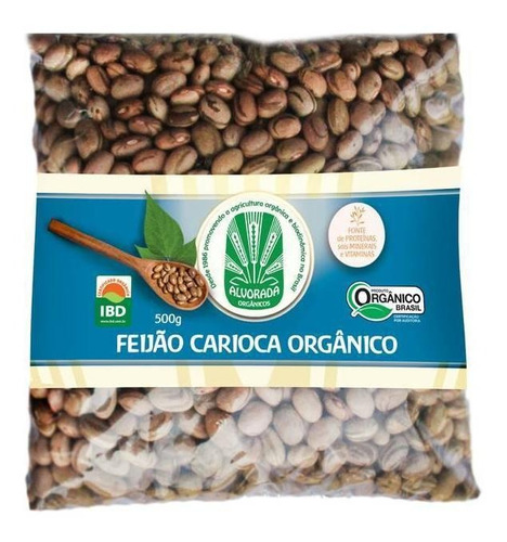 Feijão Carioca Orgânico Alvorada 500g