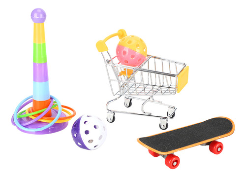 4pcs/set Puzzle Puzzle Toys Bell Ball Cart Circle