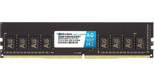 Memoria Ram Ddr4 De 8gb Para Computadoras De Escritorio