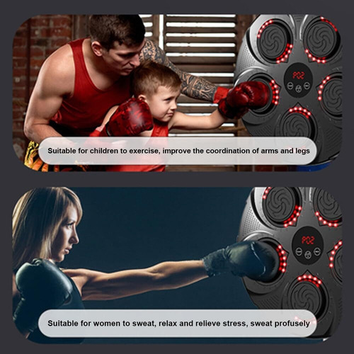 Máquina De Boxeo Musical Con Objetivo De Boxeo Almohadilla