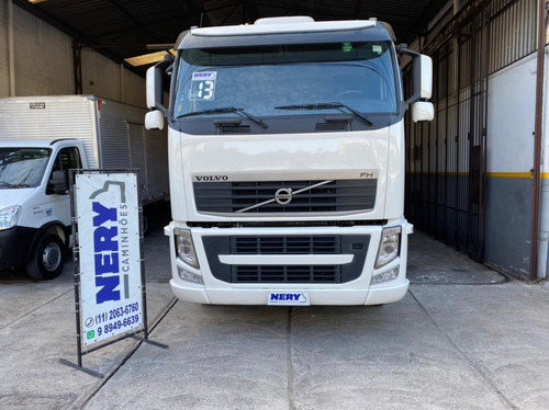 Imagem 3 de 15 de Caminhão Volvo Fh 540 6x4 I-shift 2013 Bug Leve Un.dono